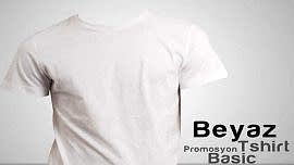 Beyaz Promosyon Tişört