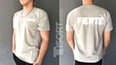 Gri Ucuz Promosyon Tişört