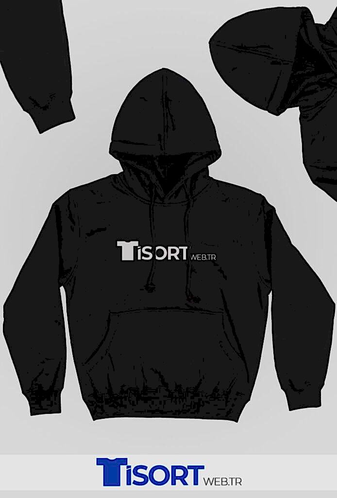Siyah Kapşonlu Sweatshirt Fiyatları İmalatı