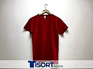 Ucuz Kırmızı Tişört