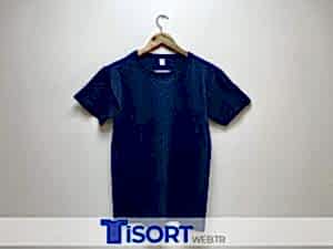 Ucuz Lacivert Tişört